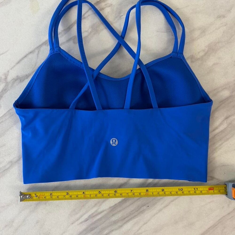 Lululemon minimalist cobalt blue sports bra - Picture 3 of 3